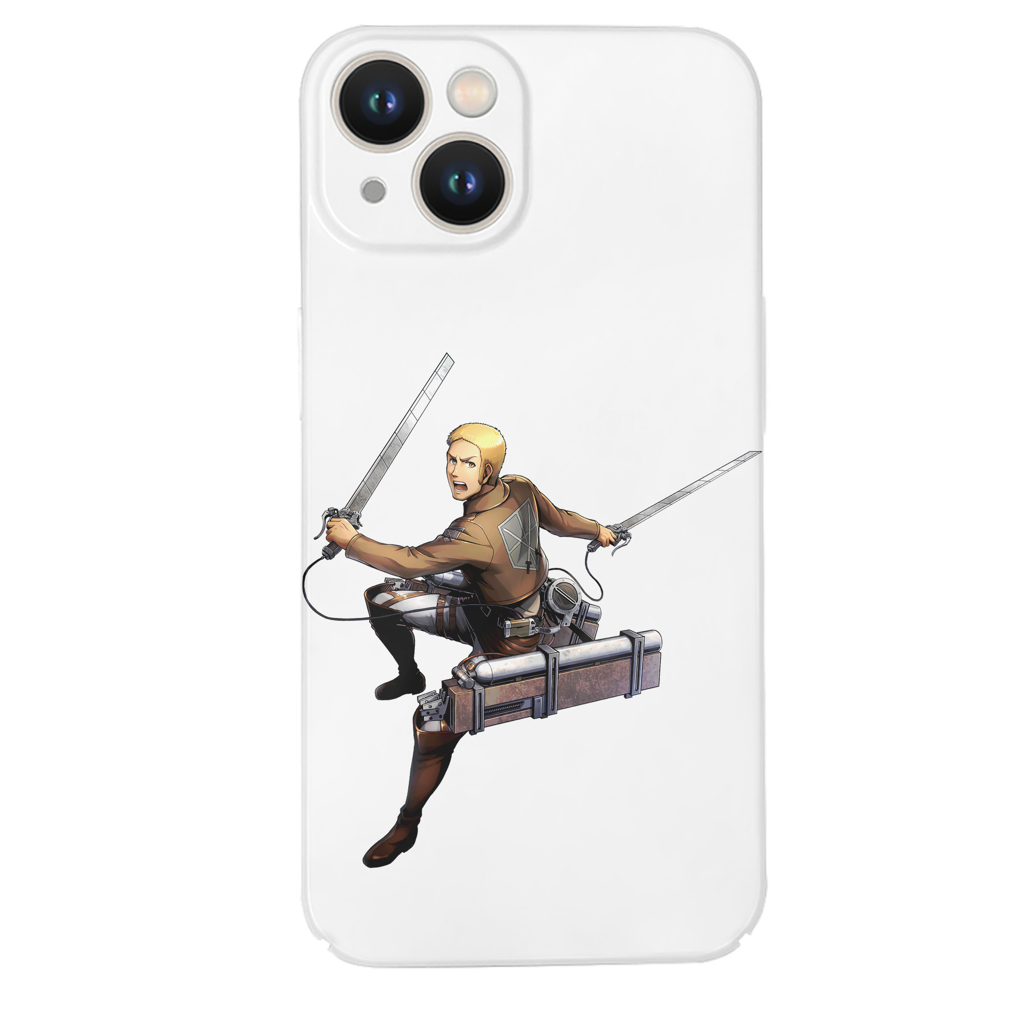 （画像用） 進撃の巨人 ライナー・ブラウン Attack on Titan Reiner Braun 【iPhone 14シリーズ対応】ハードケース